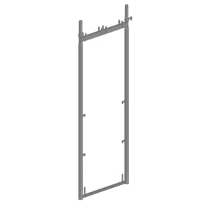 Stahl-Vertikalrahmen KS 150 SL B74 light mit 4 Kippstiften