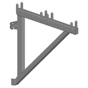 Konsole SL B64 H50, ohne Rohrverbinder