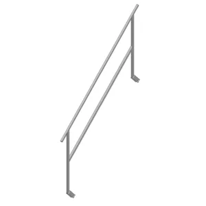 Treppengeländer, innen, doppelt, für Alu-Treppe, für Alu-Treppe H100